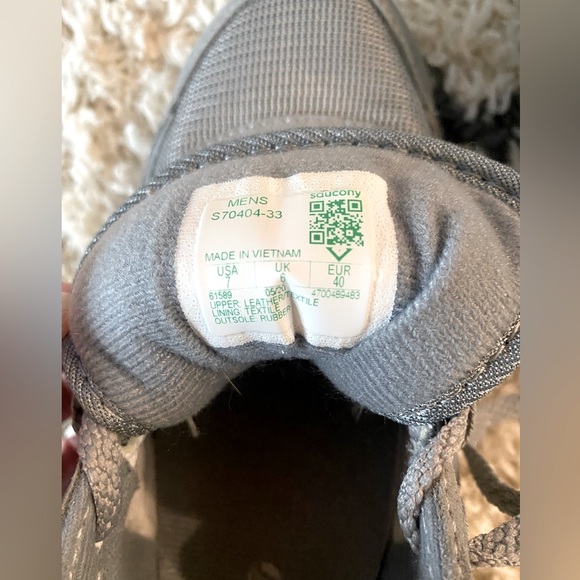 Saucony Shadow 5000 Trainers - Monument/Dove Grey RARE - Picture 5 of 5